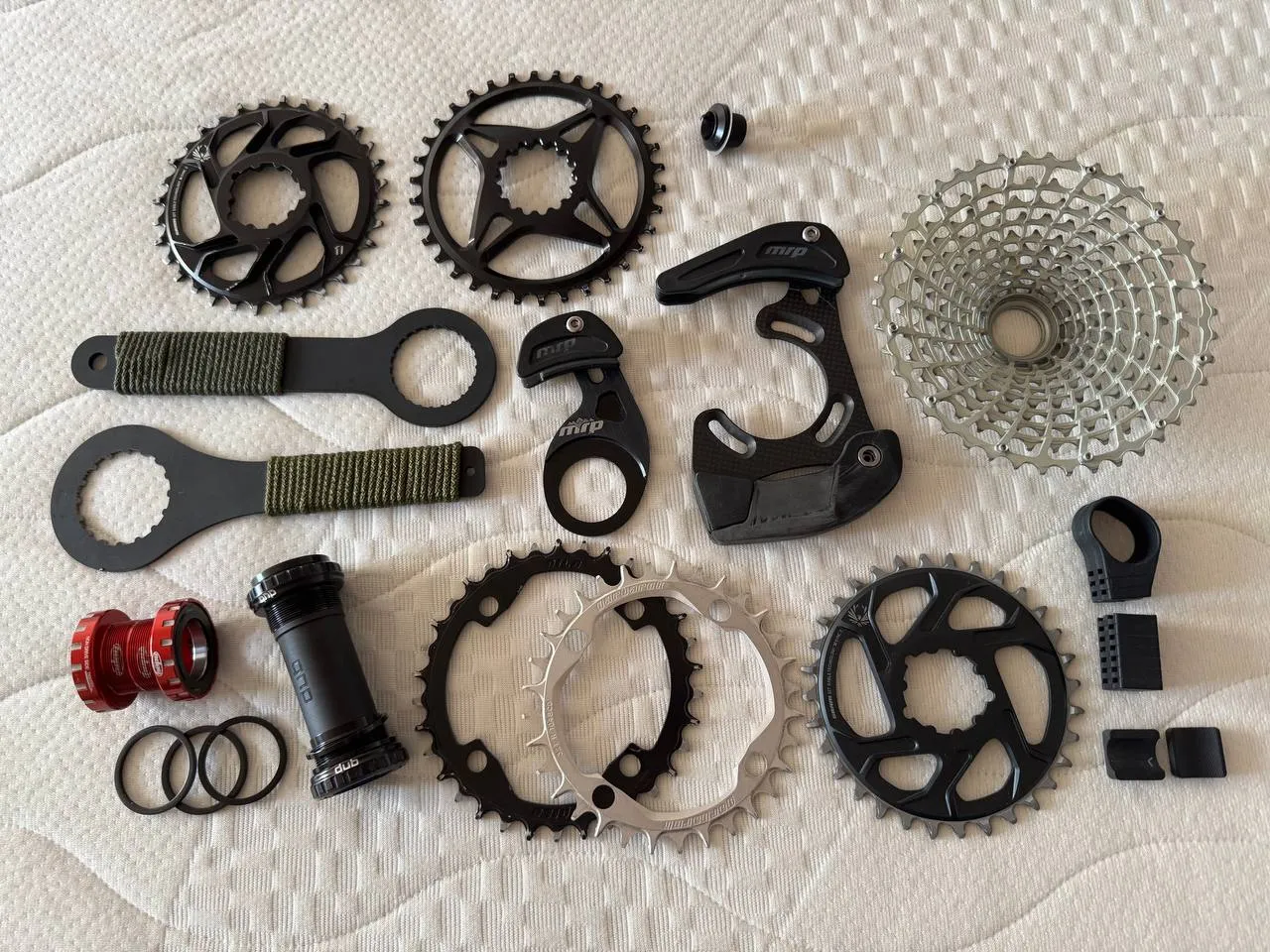 Зірочка + каретка + успок Garbaruk, Sram, E13, MRP та ін. фото 1