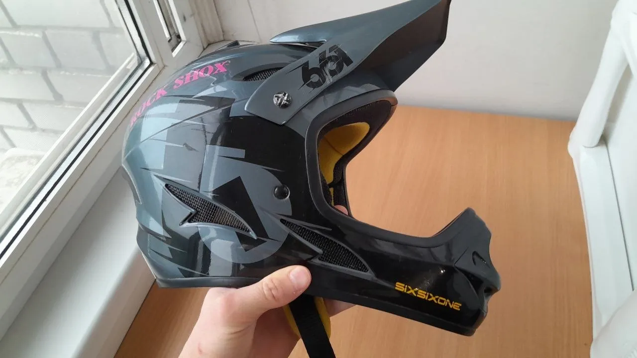 Шолом SixSixOne Comp fullface фото 1