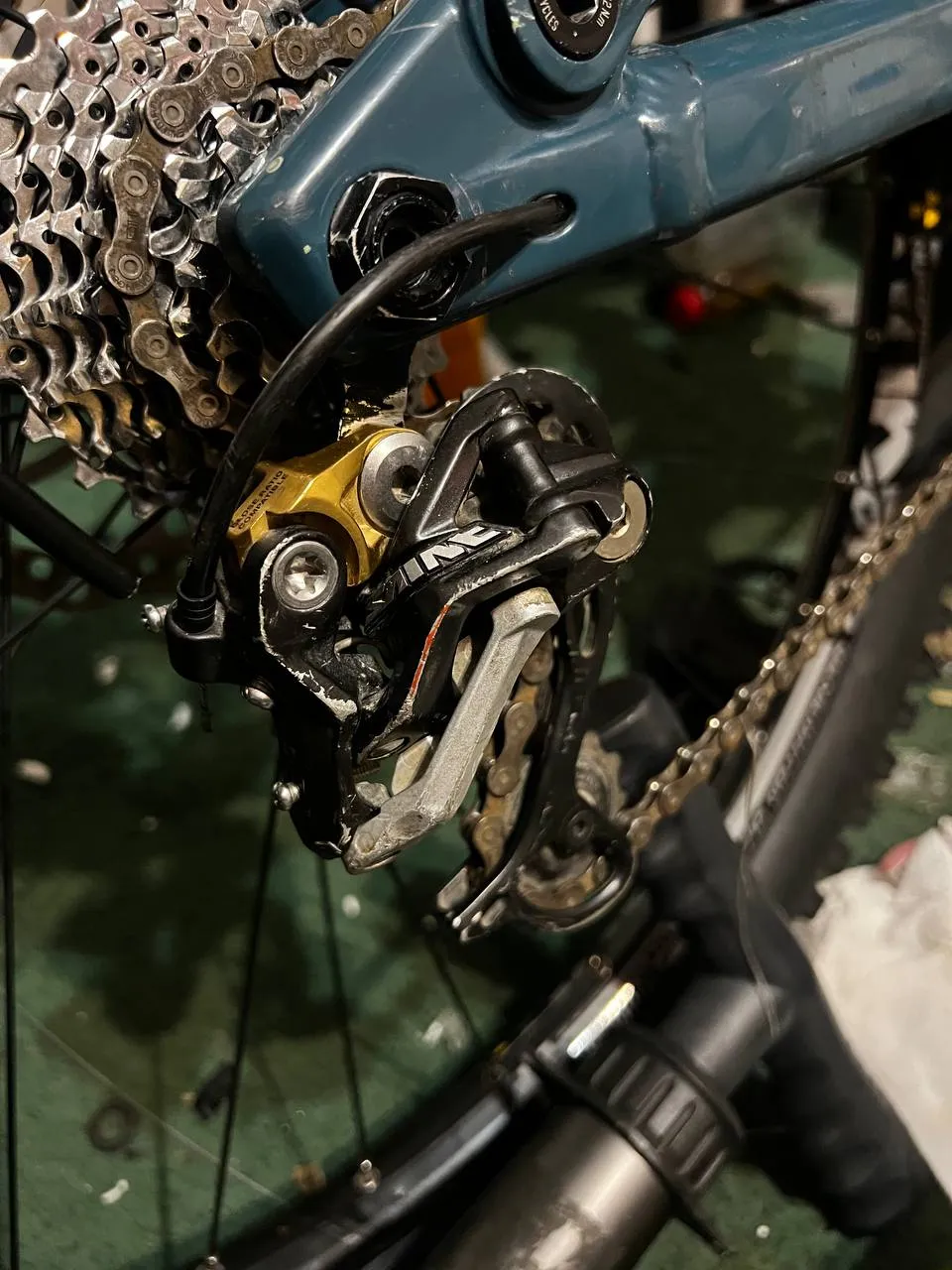 Трансмісія Shimano Saint 9spd + касета SRAM фото 1