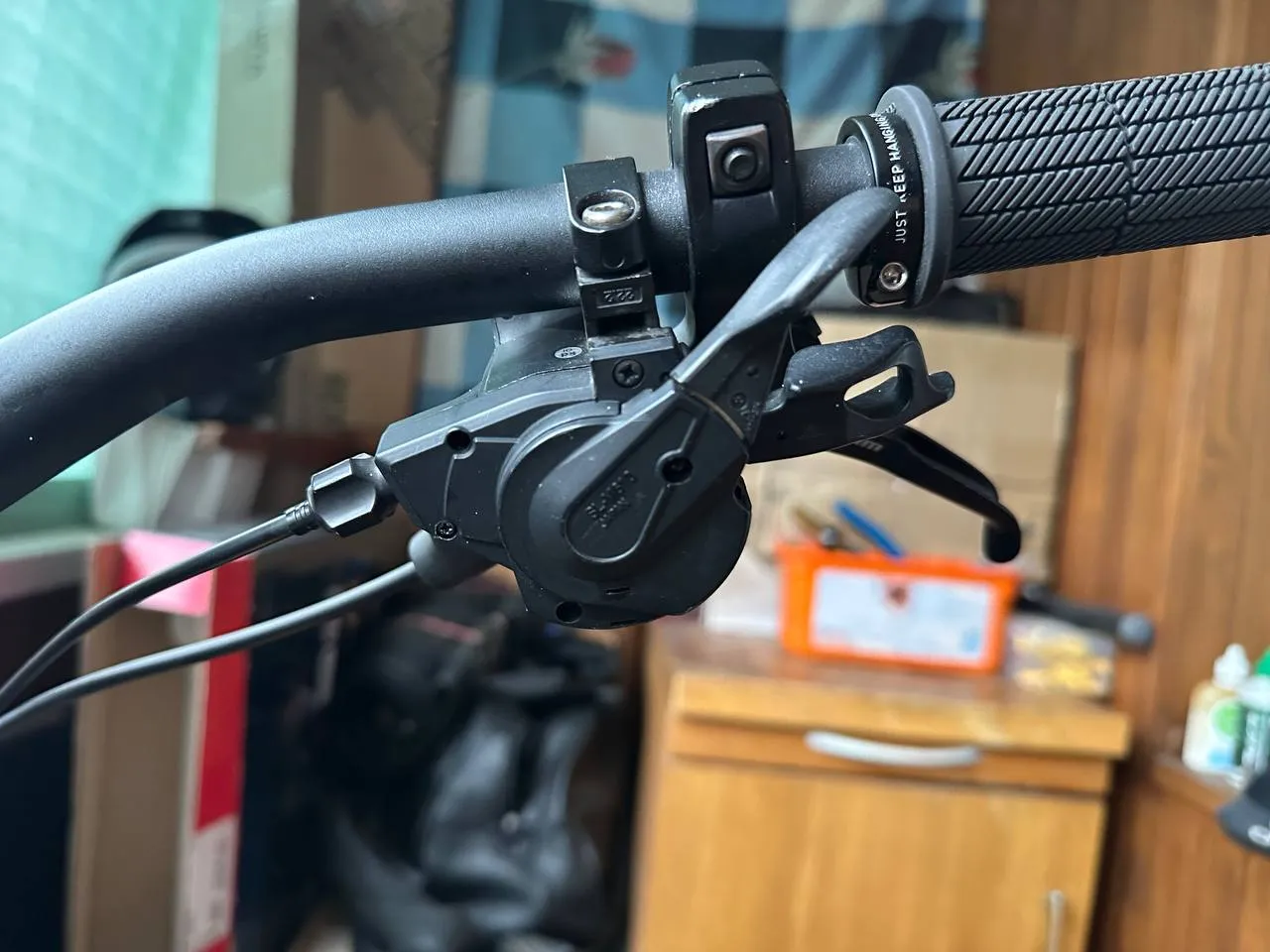 Манетка та перекидка Shimano Deore 10-speed Shadow+ фото 3