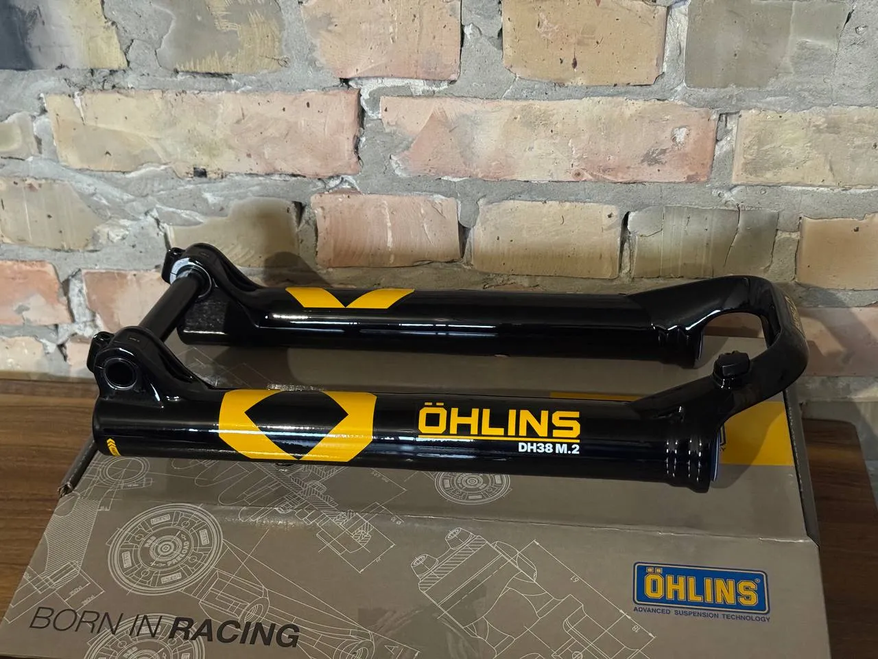 Вилка Ohlins DH38 + штани фото 1
