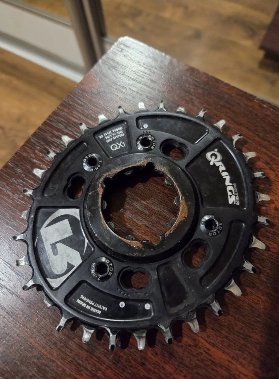 Зірка Rotor 32T овальна SRAM 3 bolt фото 1