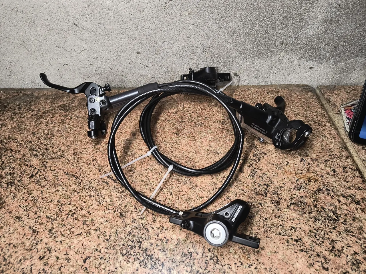 Гідравлічні гальма Shimano Deore XT + Tektro Draco фото 3