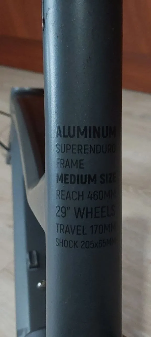 Dartmoor Thunderbird Super Enduro frameset 29 М фото 7