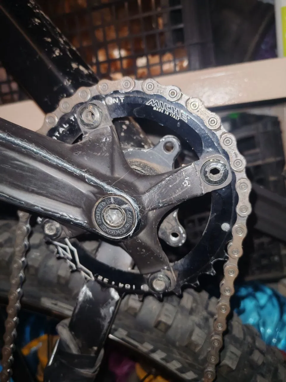 Трансмісія Shimano Deore XT RD-M772 + передня зірка + касета + ланцюг фото 3