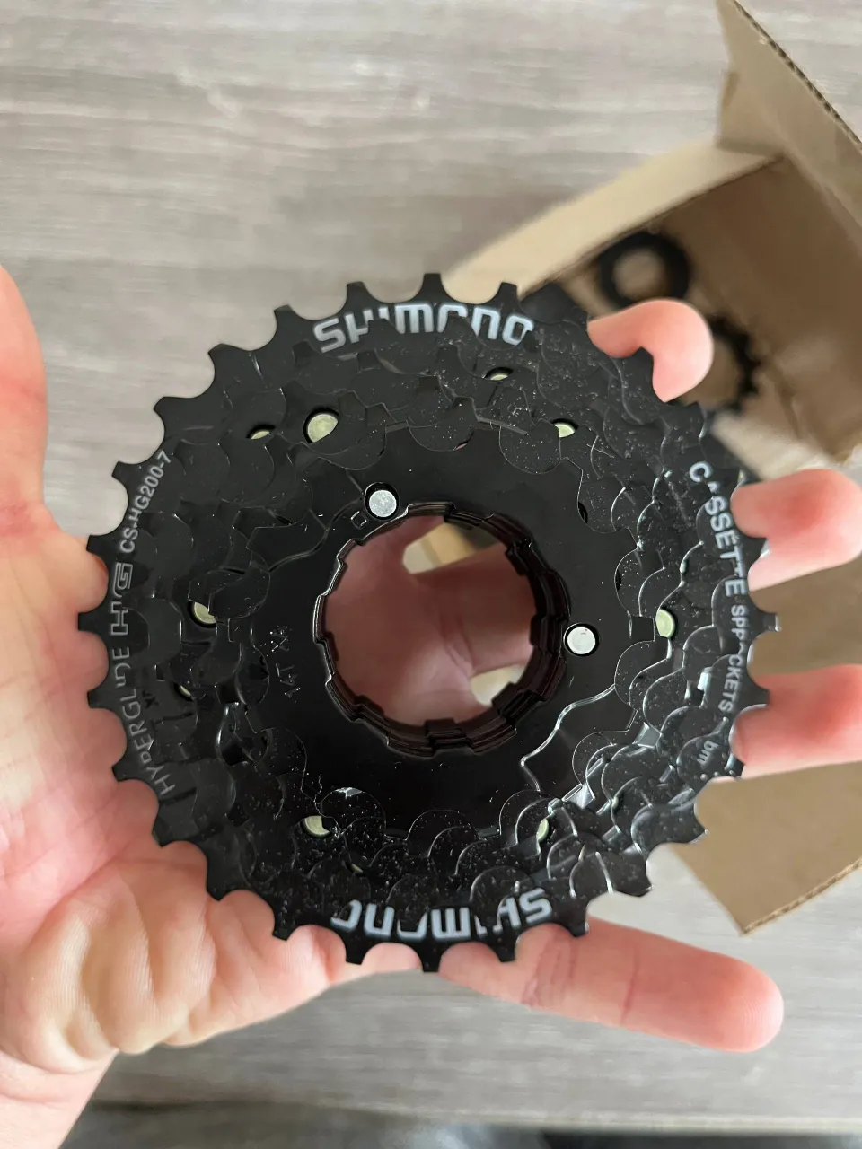 Касета Shimano 7-speed фото 2