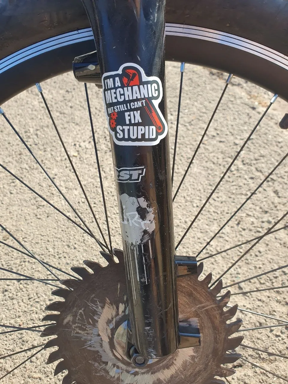 Вилка RST Dirt 150mm фото 3
