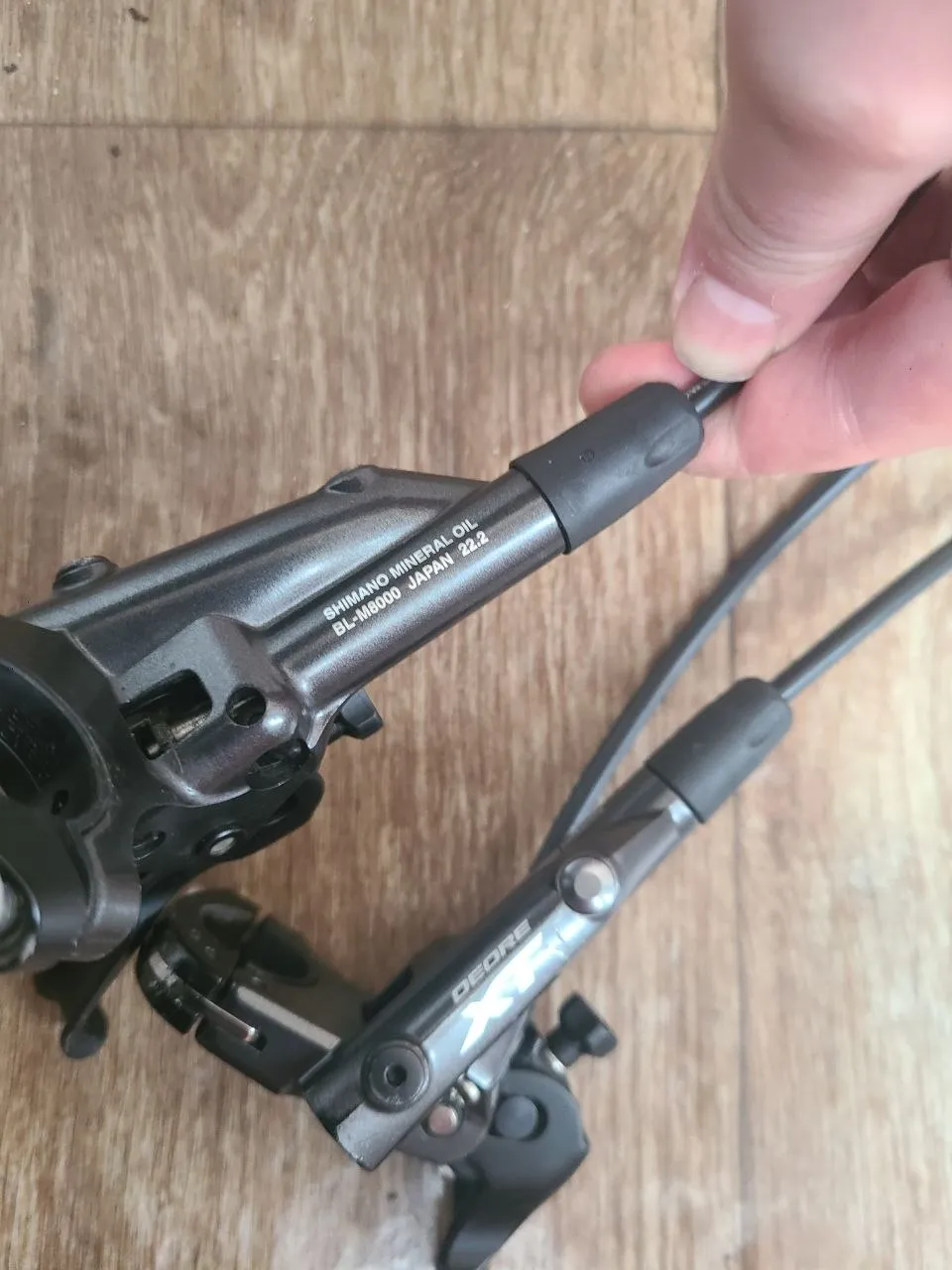 Гальма Shimano XT BL-M8020 + BR-M8020 фото 6