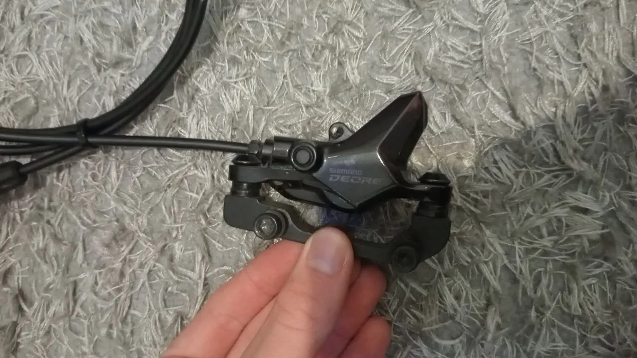 Задній тормоз Shimano Deore M-6100 фото 5