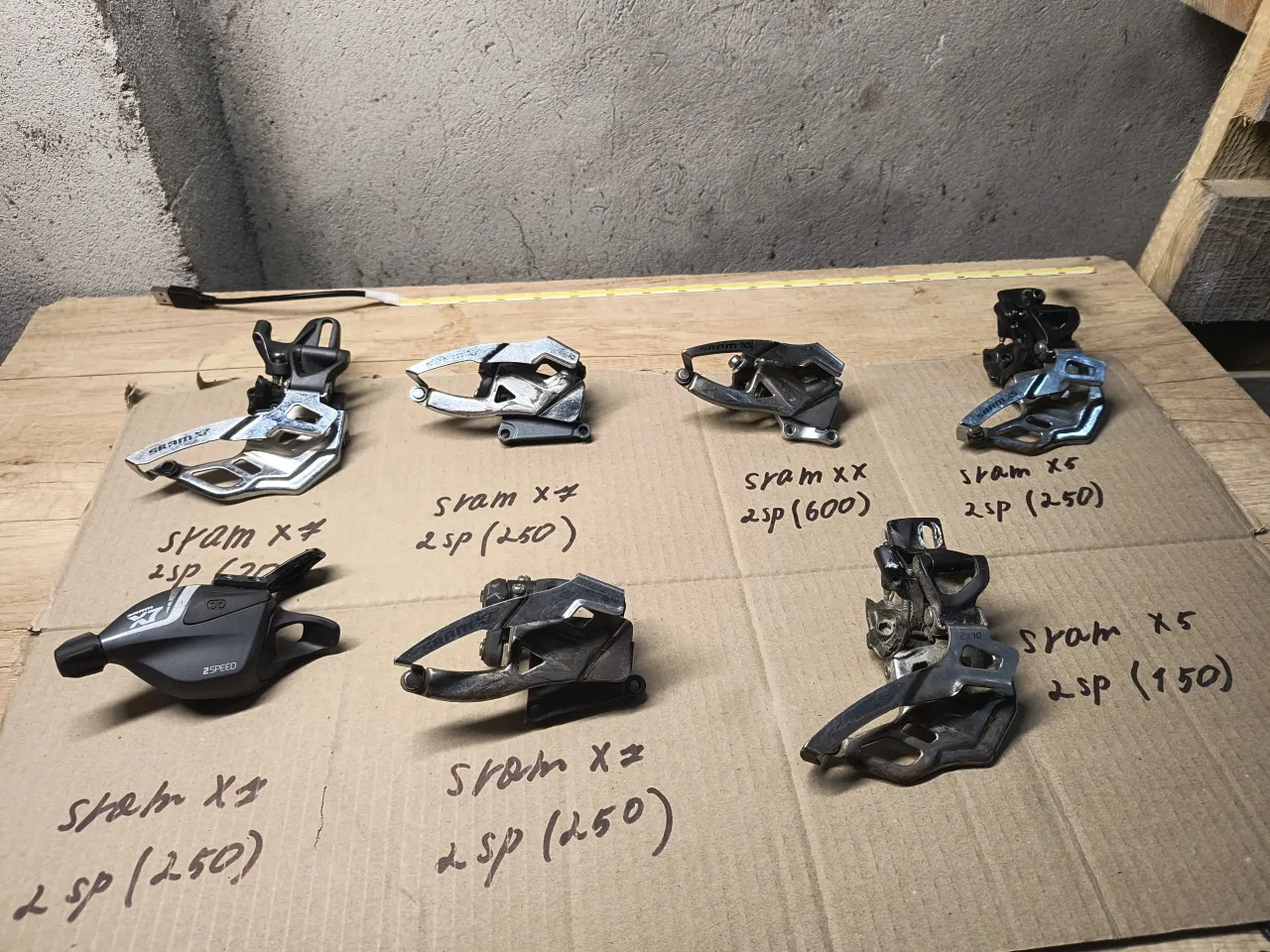 Перемикачі SRAM X9/X7/XX фото 2