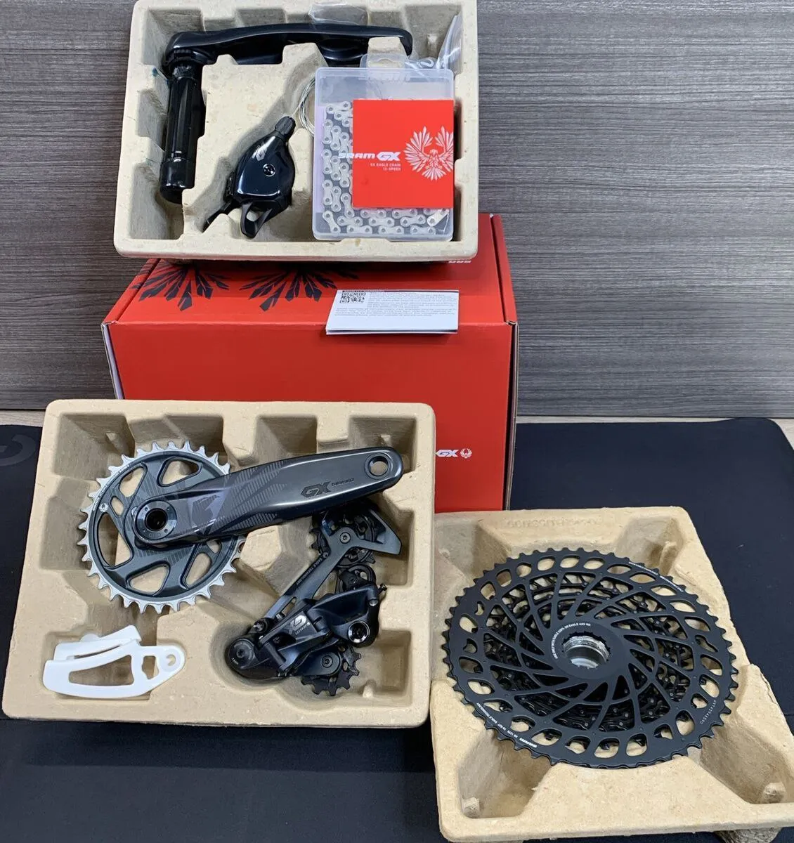 Групсет Sram GX EAGLE DUB 12-швидкостей 175 мм 32T фото 1