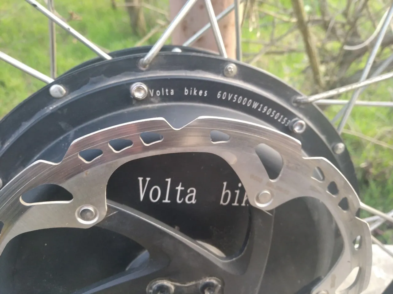 Колесо переднє 18" Shimano Saint + мотор-колесо 5000W Volta Bike фото 2