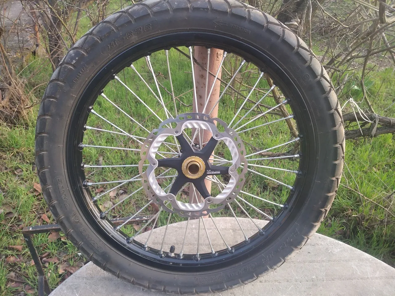 Колесо переднє 18" Shimano Saint + мотор-колесо 5000W Volta Bike фото 7