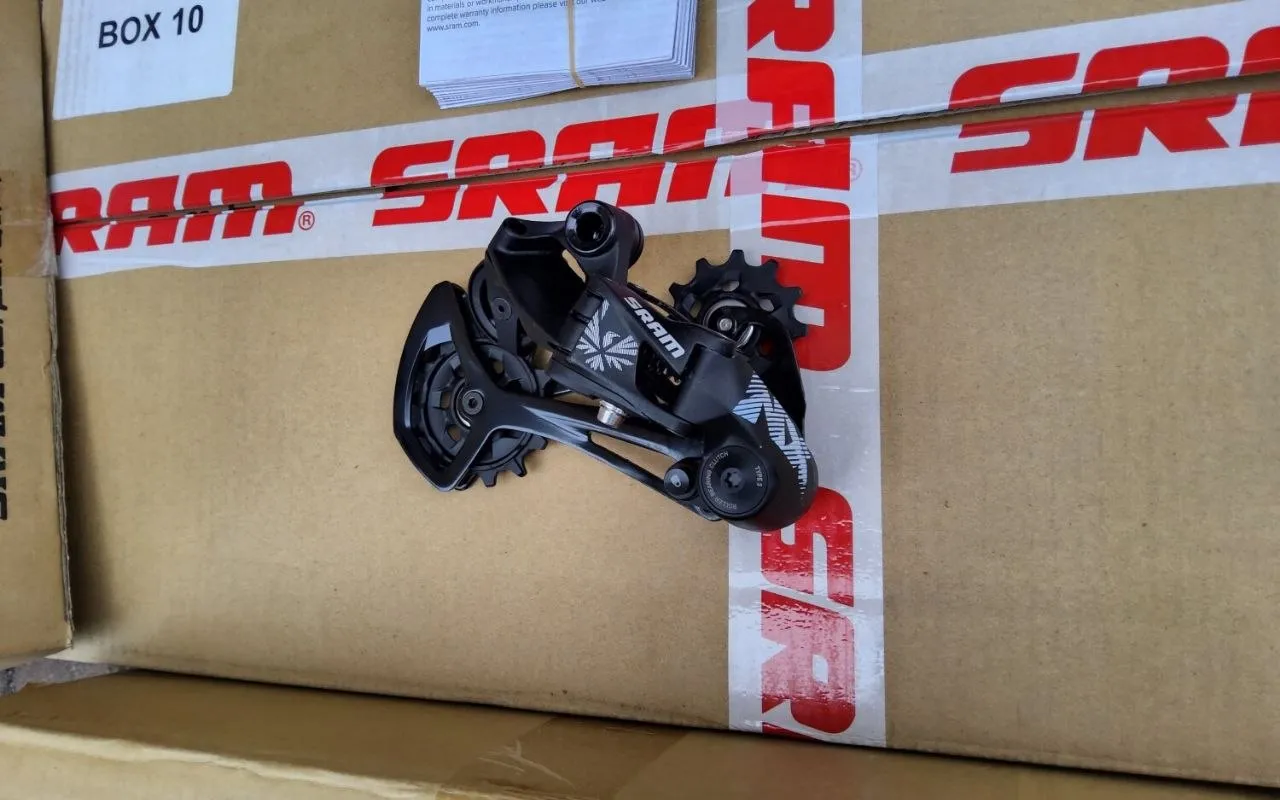 Задній перемикач SRAM SX Eagle 12шв. + SRAM NX Eagle 12шв. фото 2