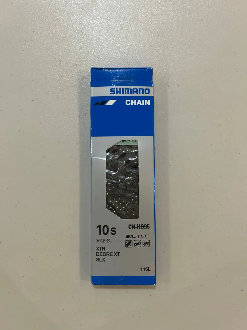 Ланцюг Shimano 10sp 116 ланок фото 1