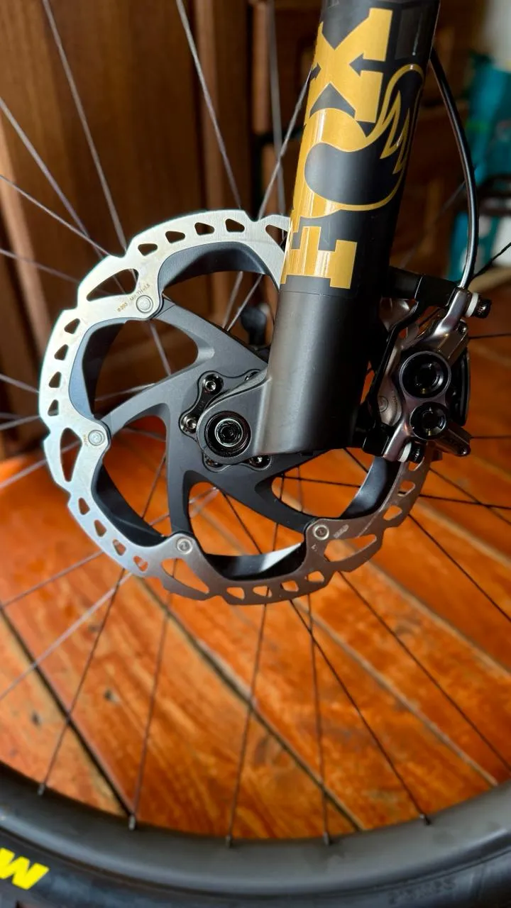 Гальма Shimano M9220 + ротор RT-MT905-L фото 1