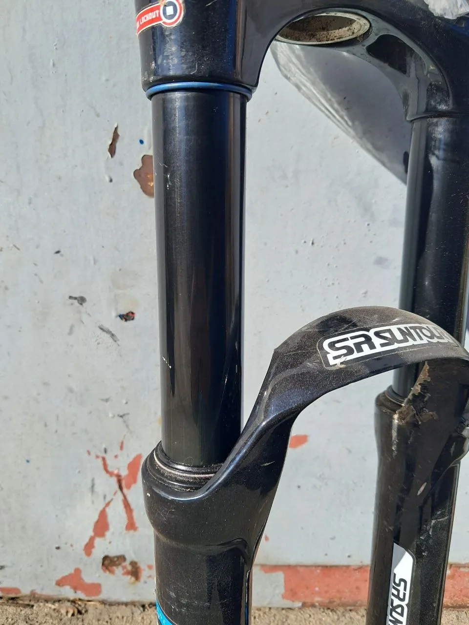 Вилка SR Suntour 27.5 150mm фото 1