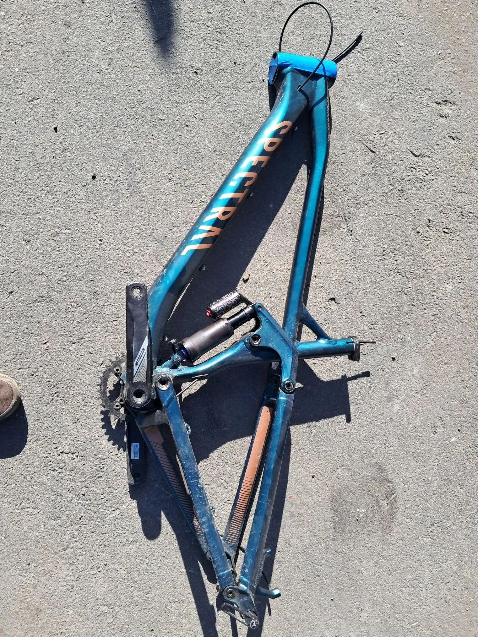 Рама Canyon Spectral 27.5 М + Manitou Swinger X4 + FSA Comet + каретка фото 1