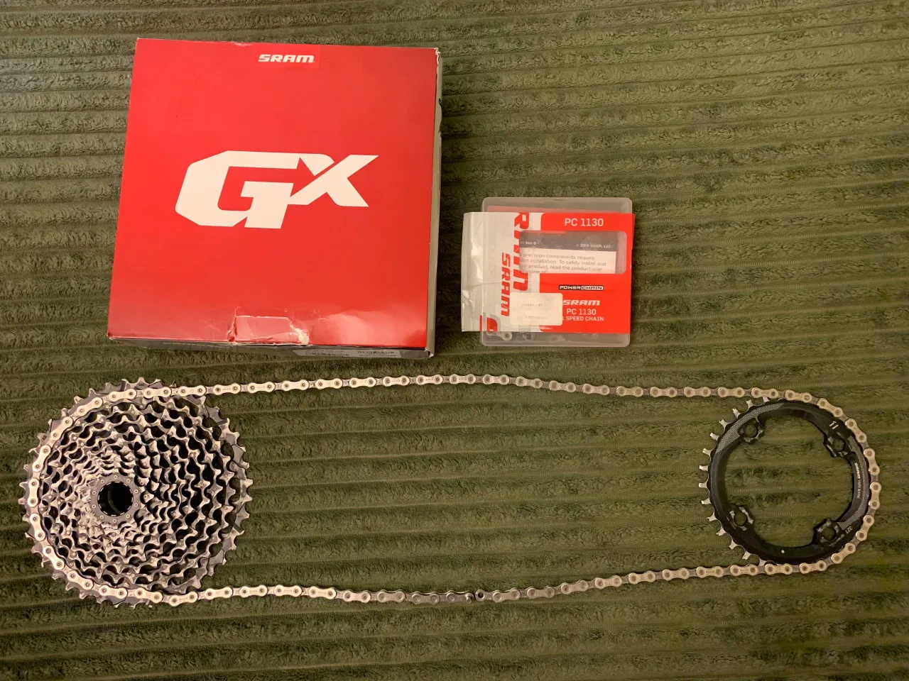 Трансмісія SRAM GX 1x11 касета + ланцюг + зірка фото 1