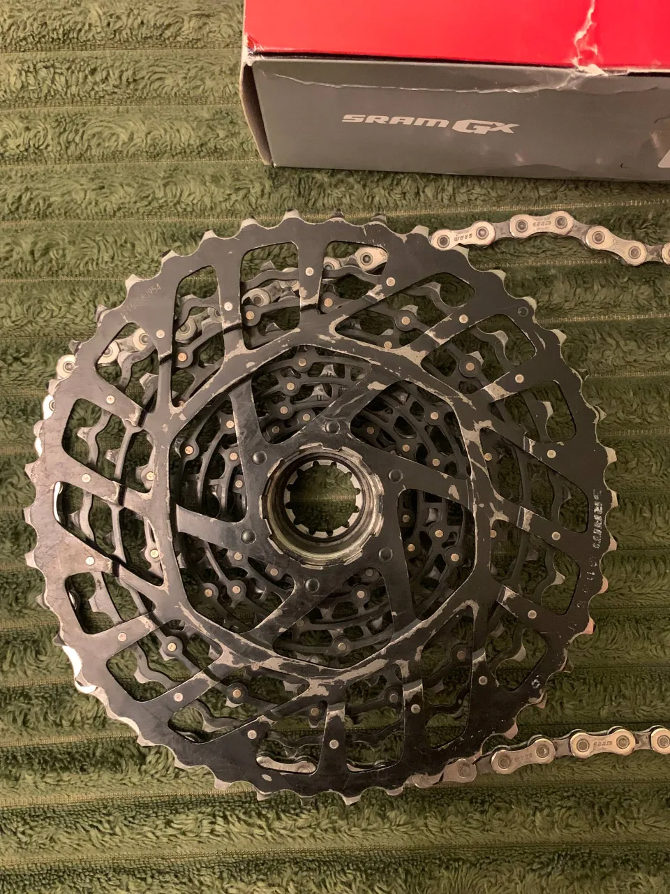 Трансмісія SRAM GX 1x11 касета + ланцюг + зірка фото 4