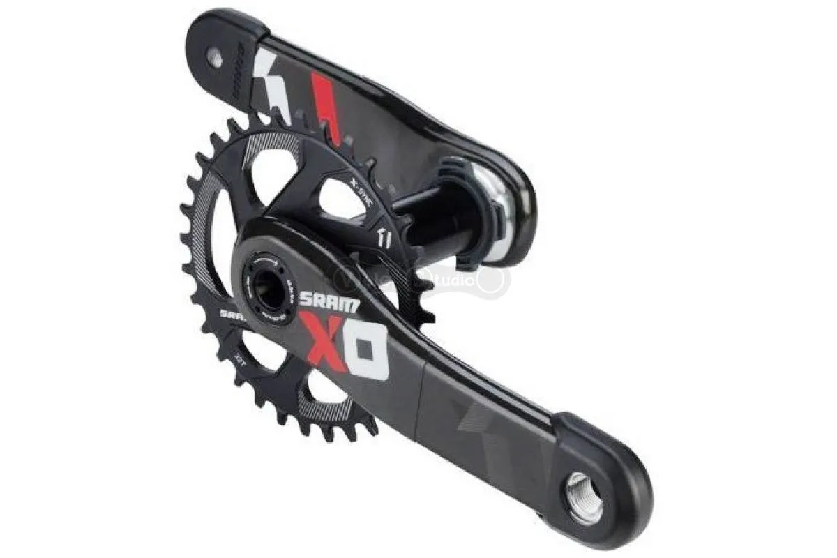 Карбон шатуни SRAM 165 мм фото 1