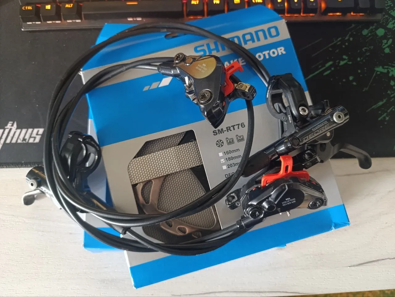 Гальма Shimano Deore M6100 фото 1