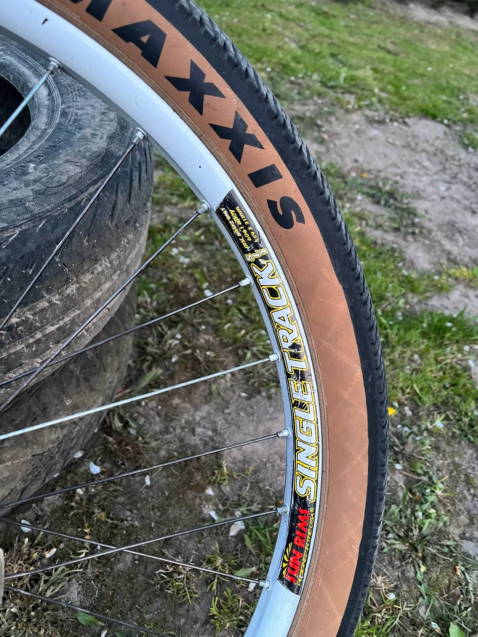 Заднє коло 26 Single Track Novatec фото 2