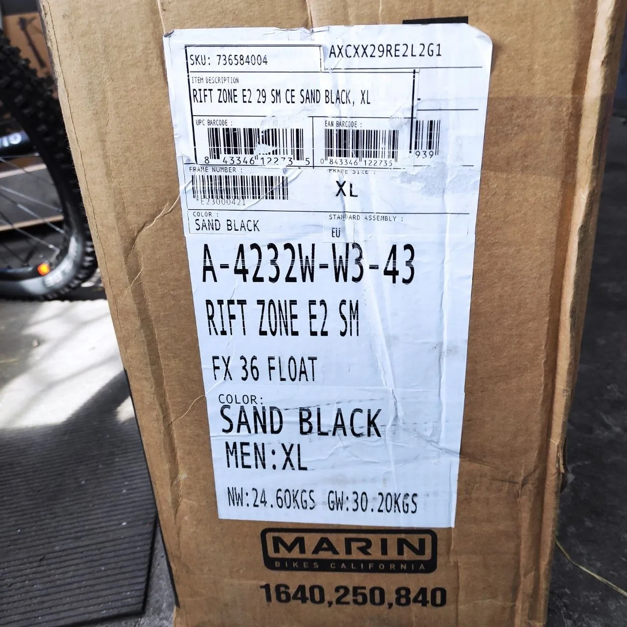 Електровелосипед Marin Rift Zone E2 двопідвісний фото 5