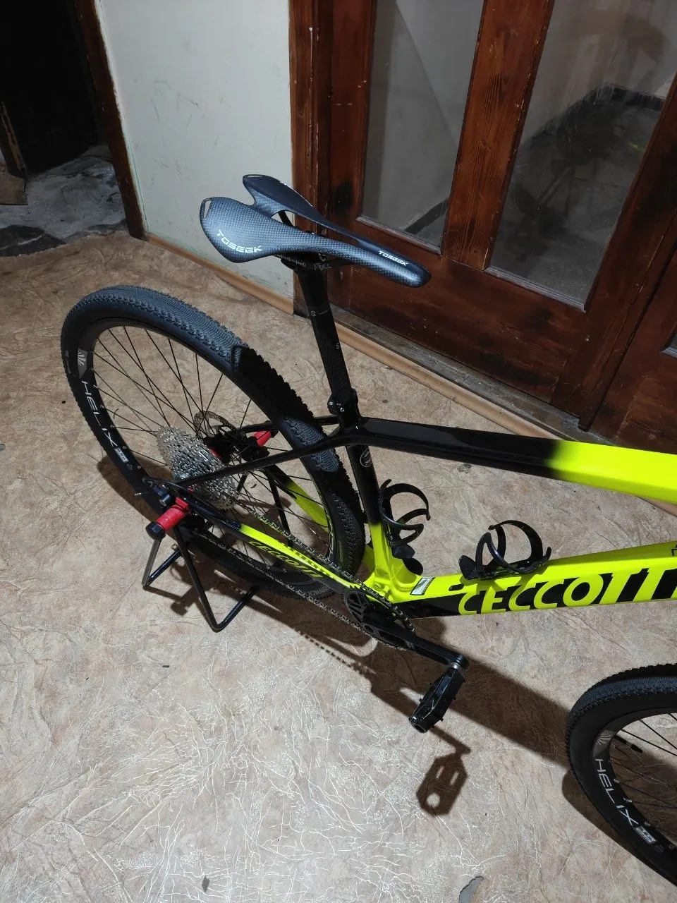 Ceccotti карбонова рама M + вилка Nanlio X7 Pro + гальма Shimano MT200 + трансмісія Deore 5100 1x11 фото 8