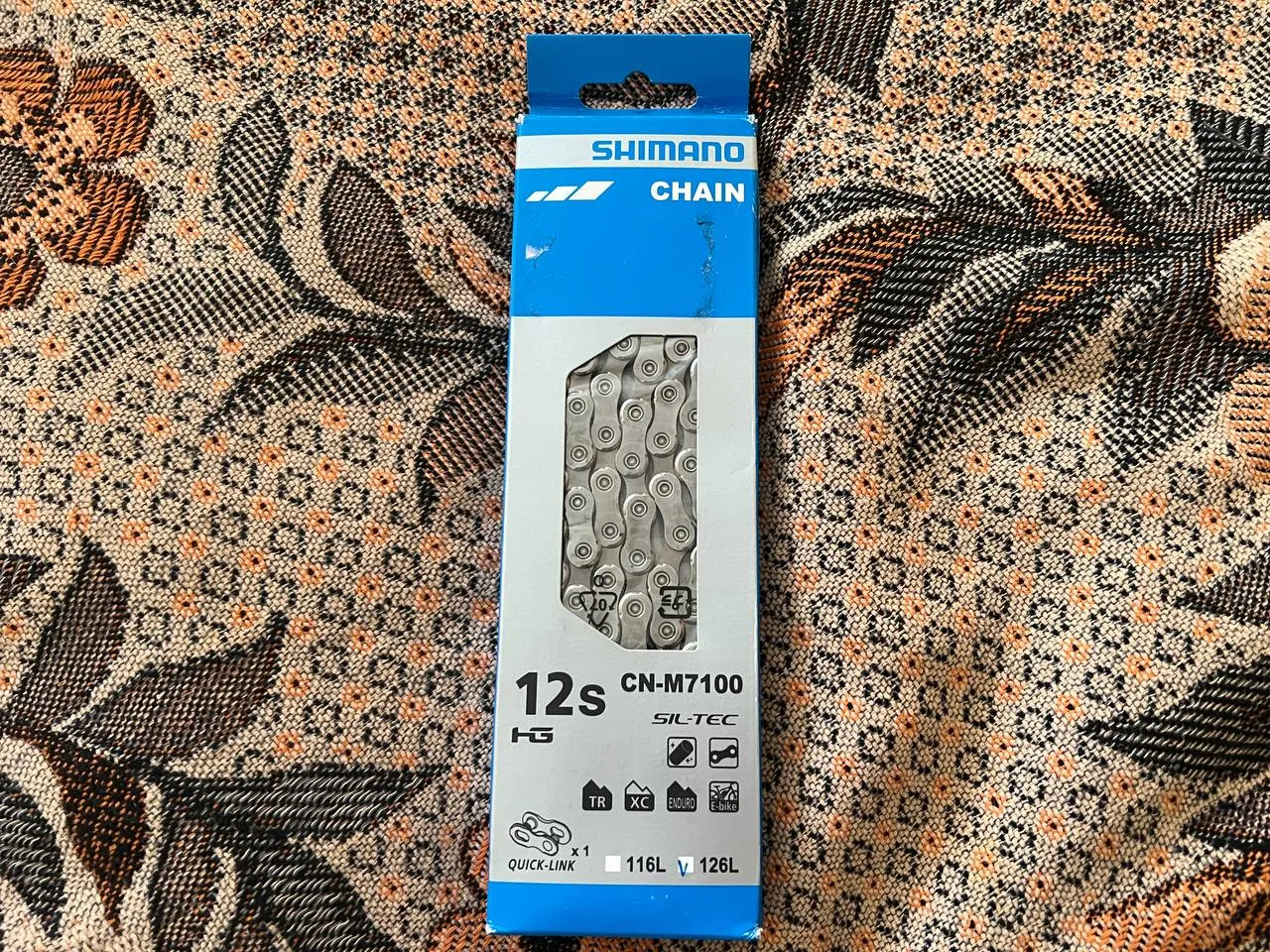 Ланцюг Shimano CN-M7100 SLX 12-speed 126 links фото 1