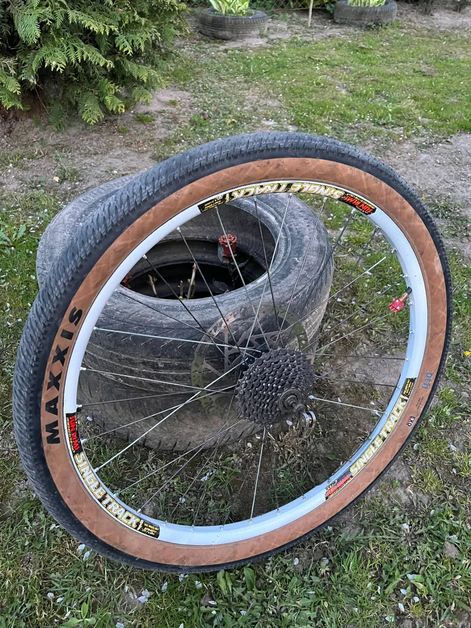 Заднє коло 26 Single Track Novatec фото 7