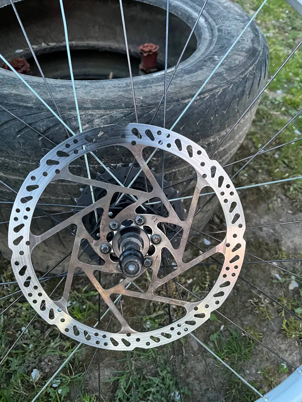 Заднє коло 26 Single Track Novatec фото 3