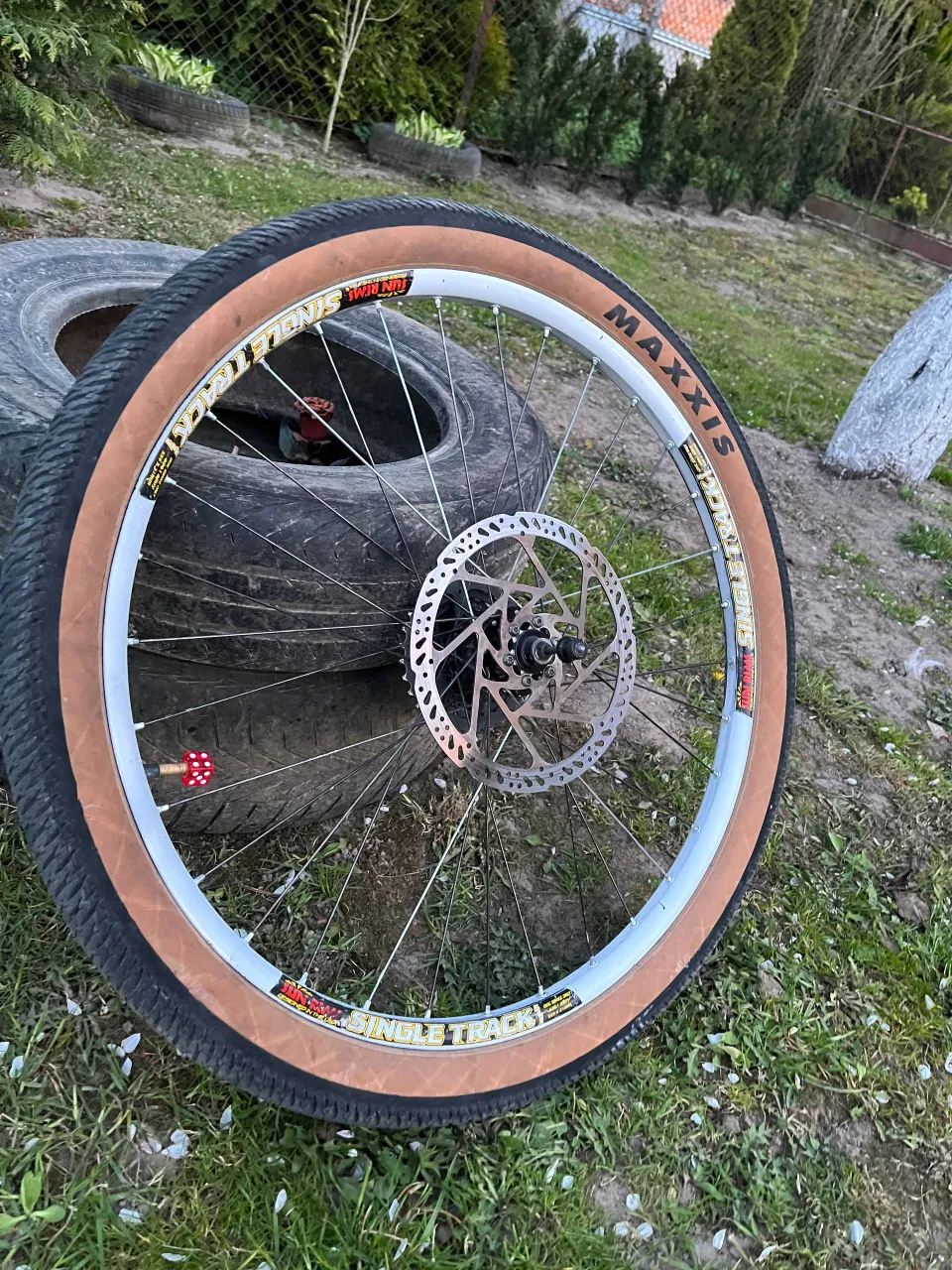 Заднє коло 26 Single Track Novatec фото 4