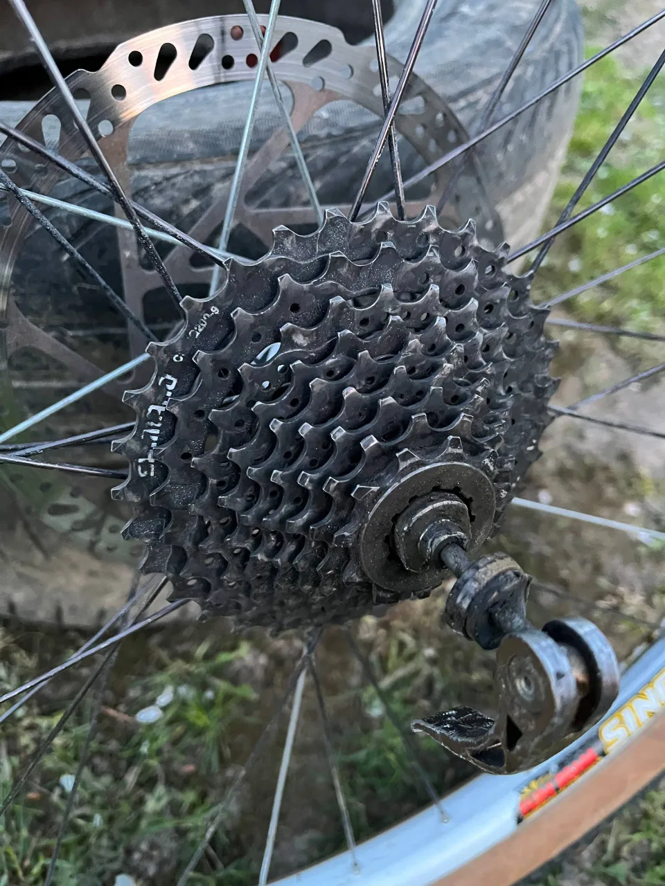 Заднє коло 26 Single Track Novatec фото 6