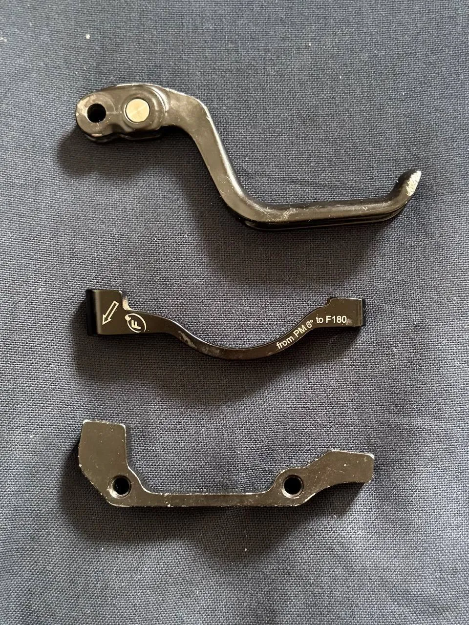 Гальмівна ручка Formula + адаптери дискового гальма фото 1