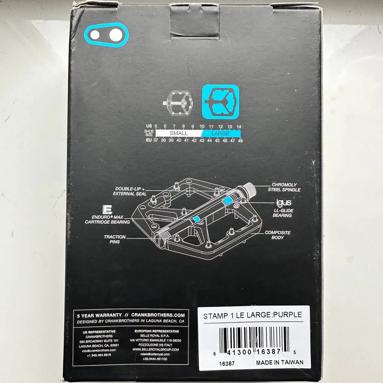 Педалі Crankbrothers STAMP 1 фото 2