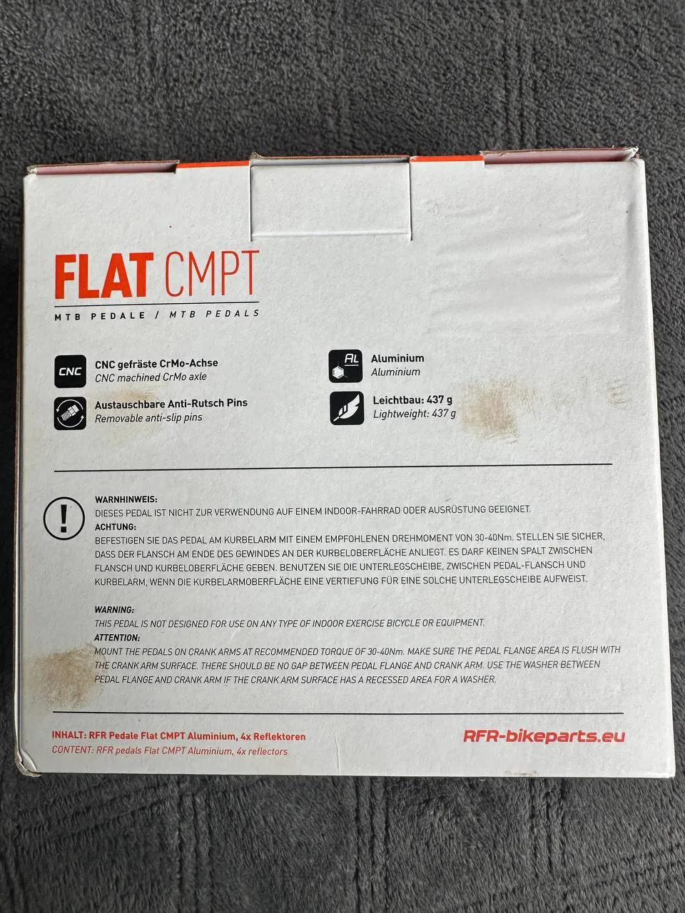 Педалі Rady for Race flat cmpt фото 2