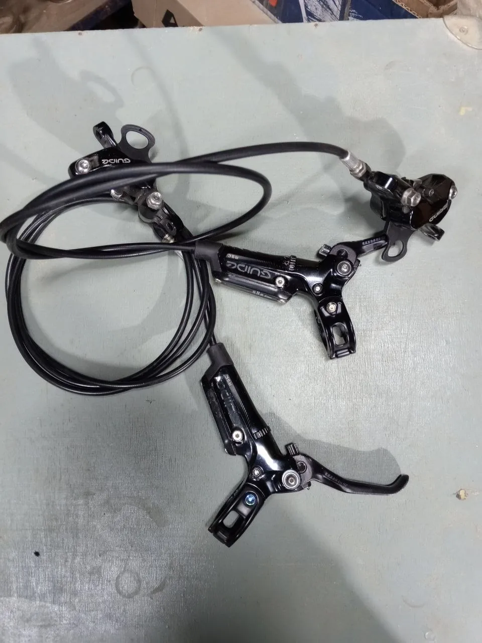 Гальма SRAM Guide RSC з хомутами та комплектом колодок фото 9