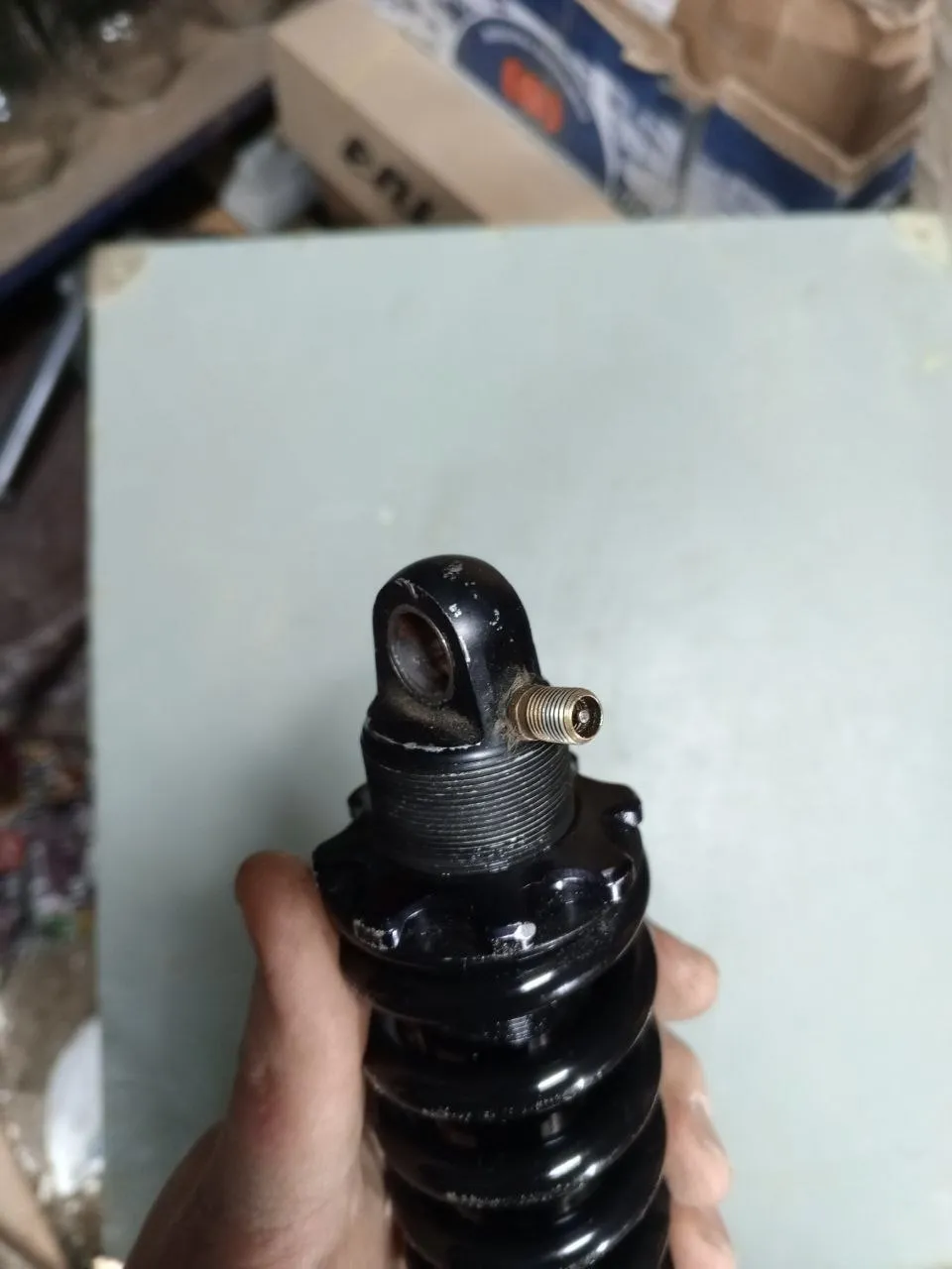 Амортизатор Marzocchi Roco R 222 + пружина Fox 400 фото 7