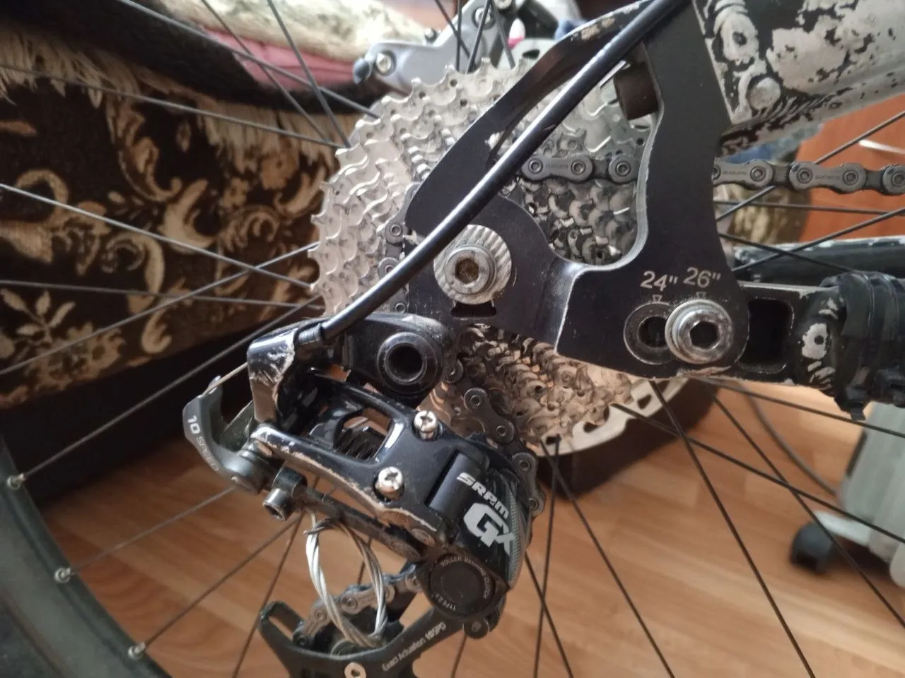 Рама Davinci 8 flat 26" + амортизатор 222 фото 1