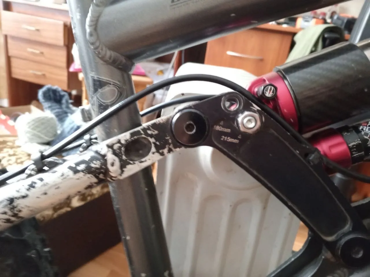 Рама Davinci 8 flat 26" + амортизатор 222 фото 2