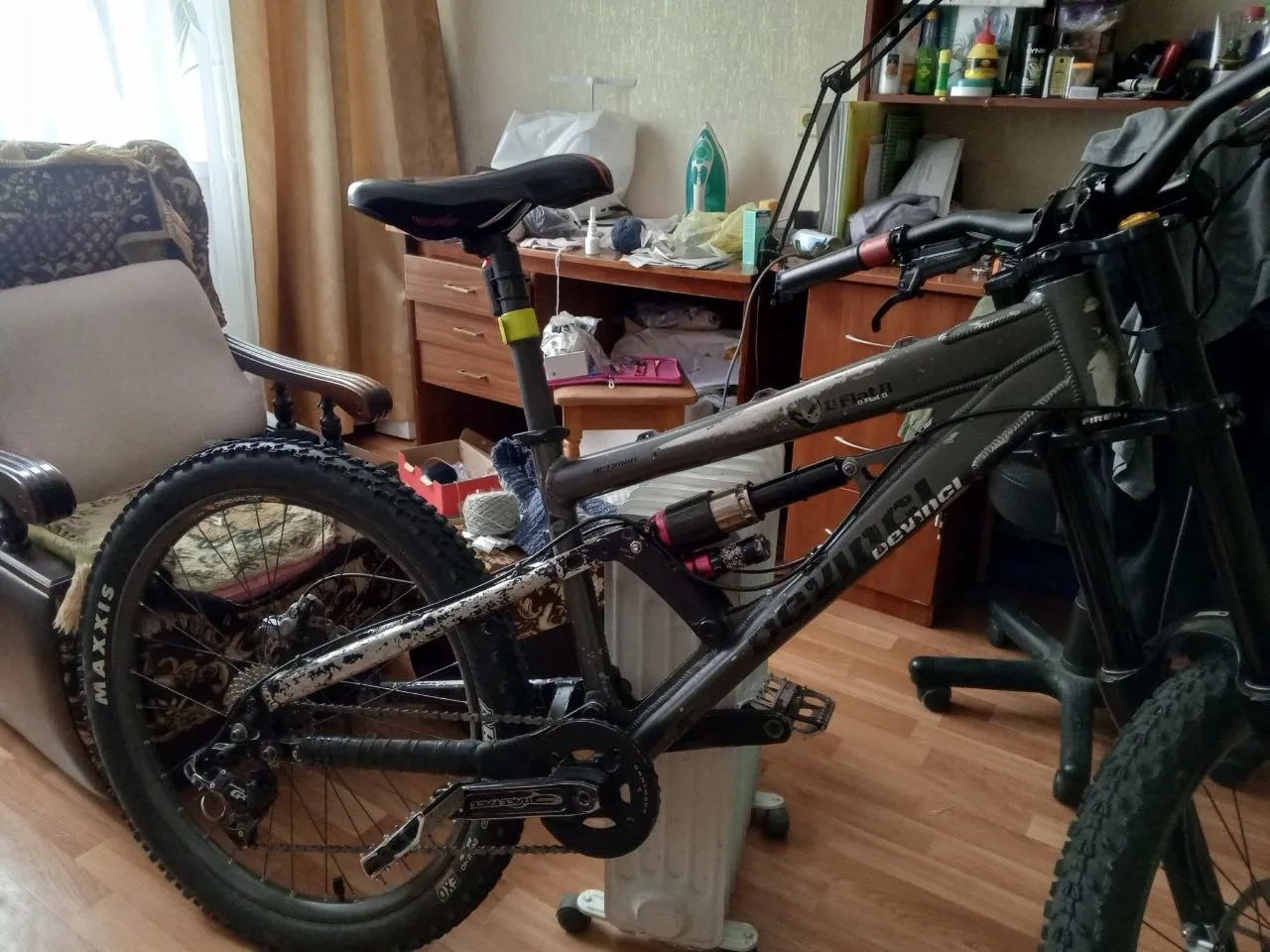 Рама Davinci 8 flat 26" + амортизатор 222 фото 3