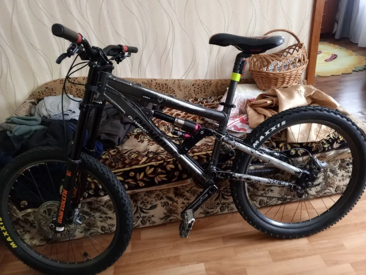 Рама Davinci 8 flat 26" + амортизатор 222 фото 4