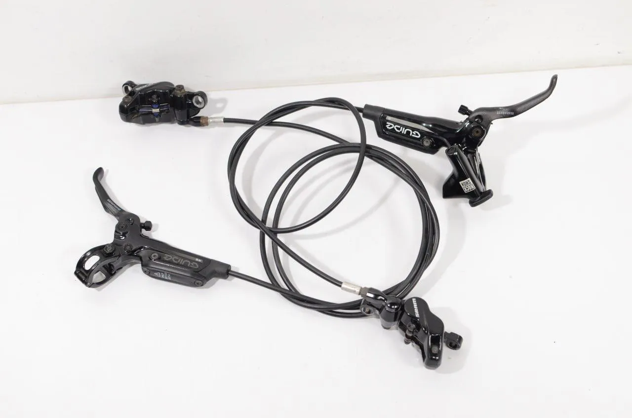 Гальма Sram Guide R/RS з манеткою RockShox Poploc фото 1