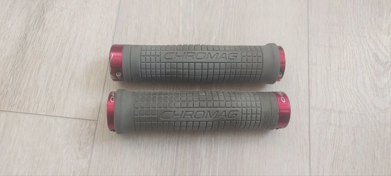 Гріпси Chromag Squarewave XL + задній перемикач Sram GX DH + виноси Race Face та Dartmoor фото 1