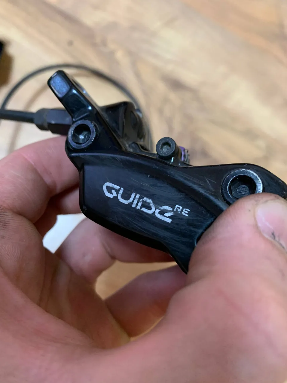 Гальма SRAM Guide RE 4 поршні фото 7