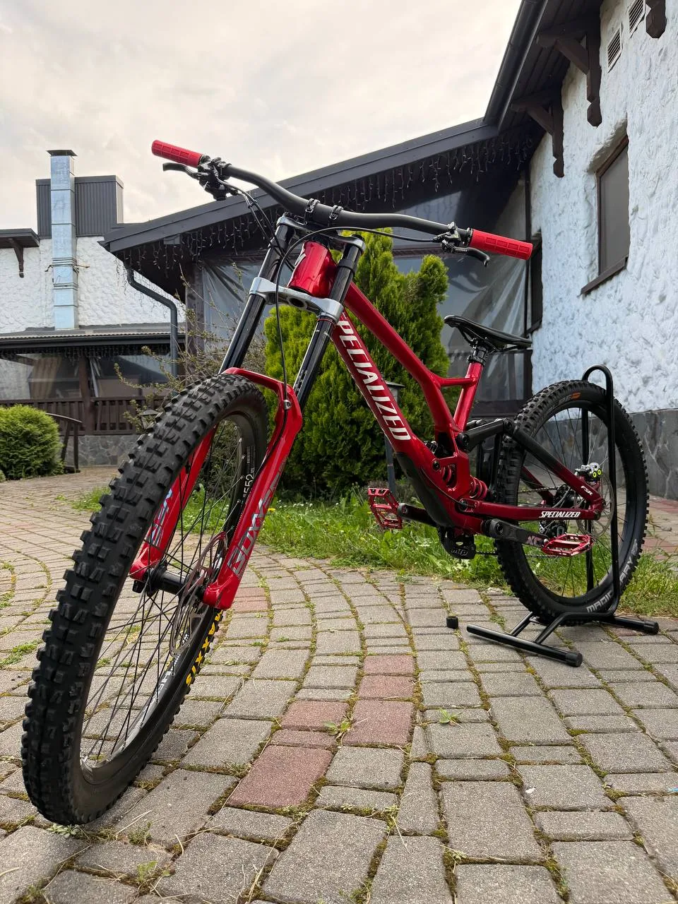 Велосипед Specialized Demo Race M5 FSR 2021 + компоненти фото 2