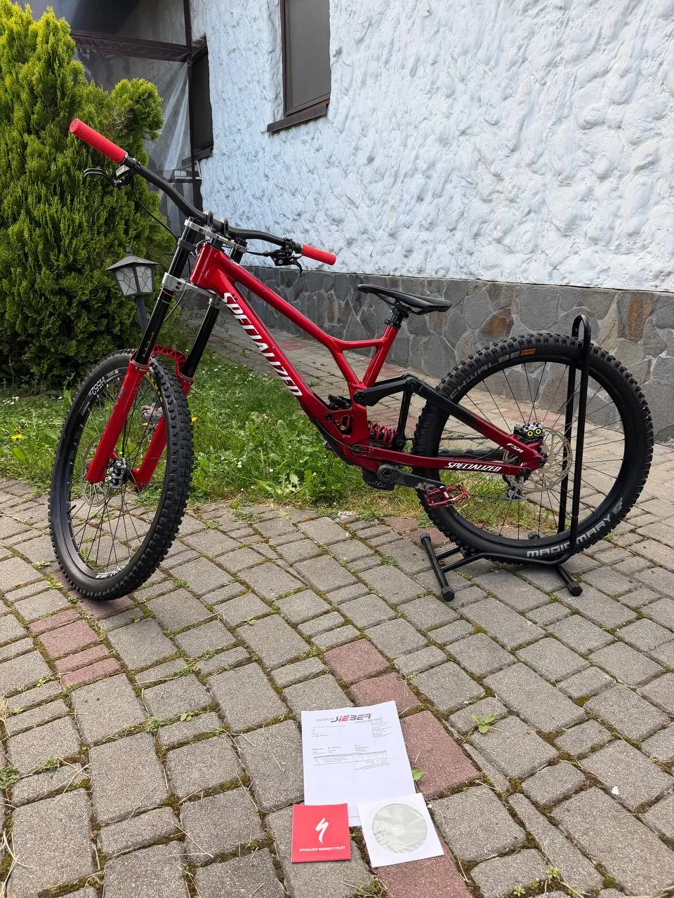 Велосипед Specialized Demo Race M5 FSR 2021 + компоненти фото 1