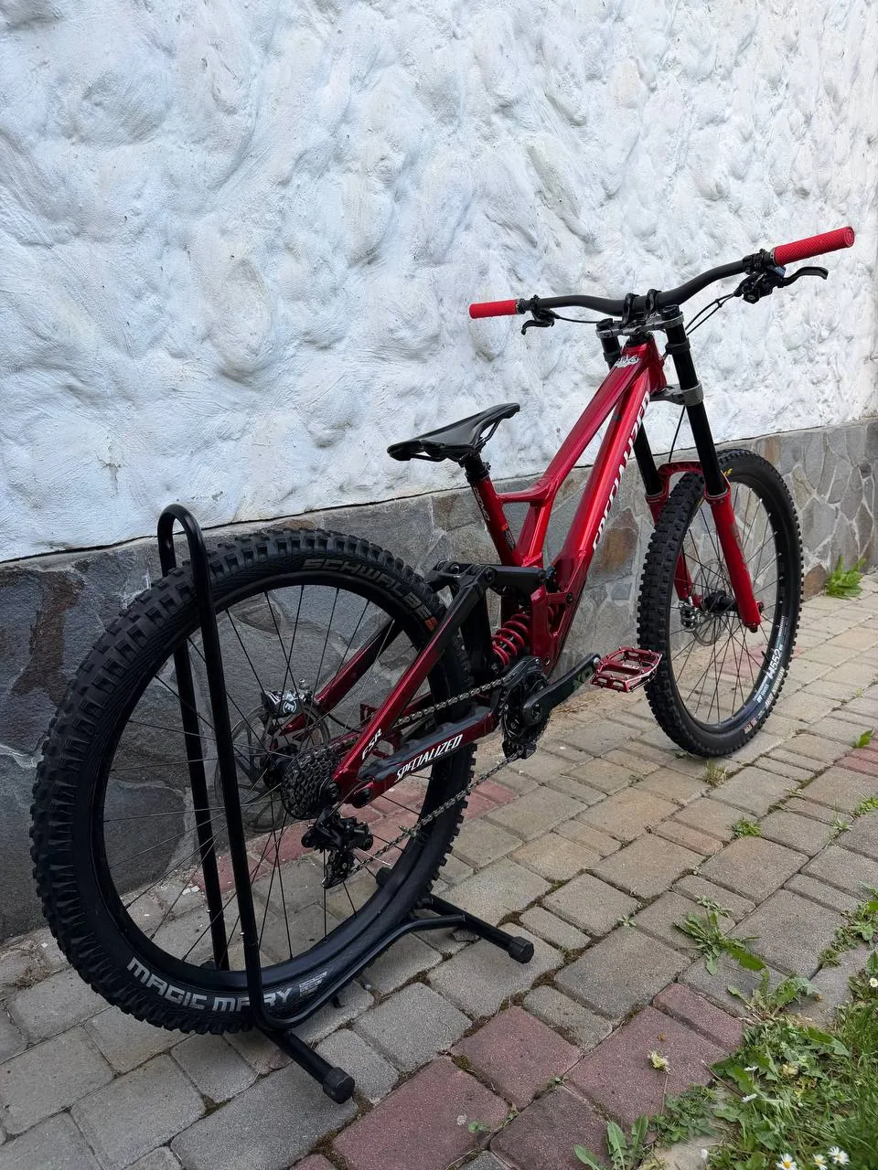 Велосипед Specialized Demo Race M5 FSR 2021 + компоненти фото 5