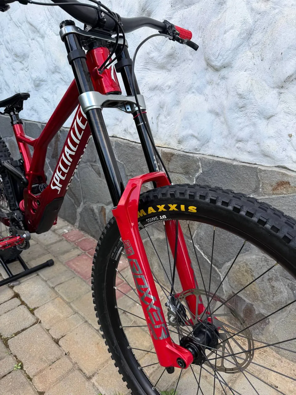 Велосипед Specialized Demo Race M5 FSR 2021 + компоненти фото 7